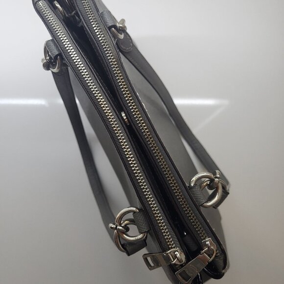 Coach Brooke Carryall Grey Shoulder Bag - Picture 5 of 10